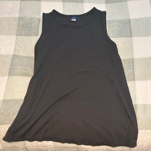 Grey Sleeveless Women's Top